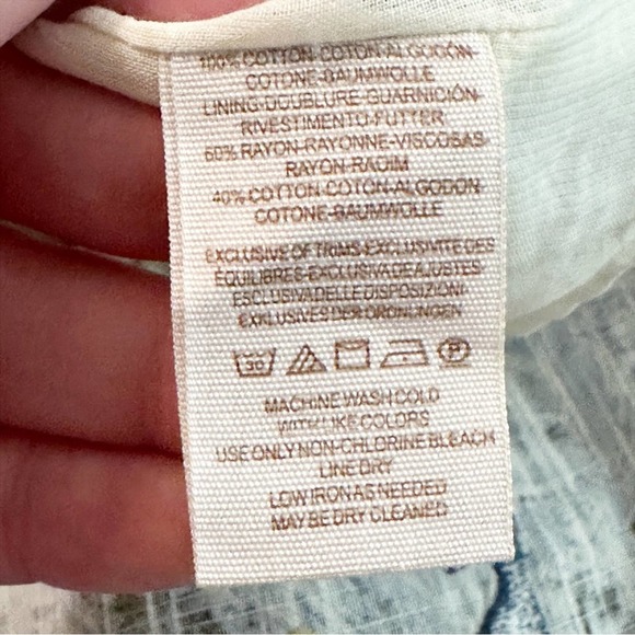 Free People Blue and White Floral Dress - Picture 13 of 16